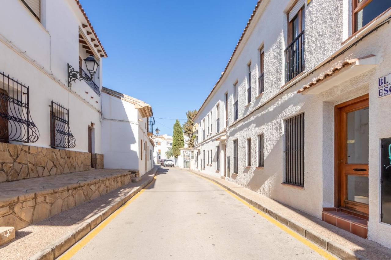 Altea Villa Buraux , Apartamento Con Vistas Al Mar & Parking En El Corazon Del Casco Viejo De Altea Luaran gambar