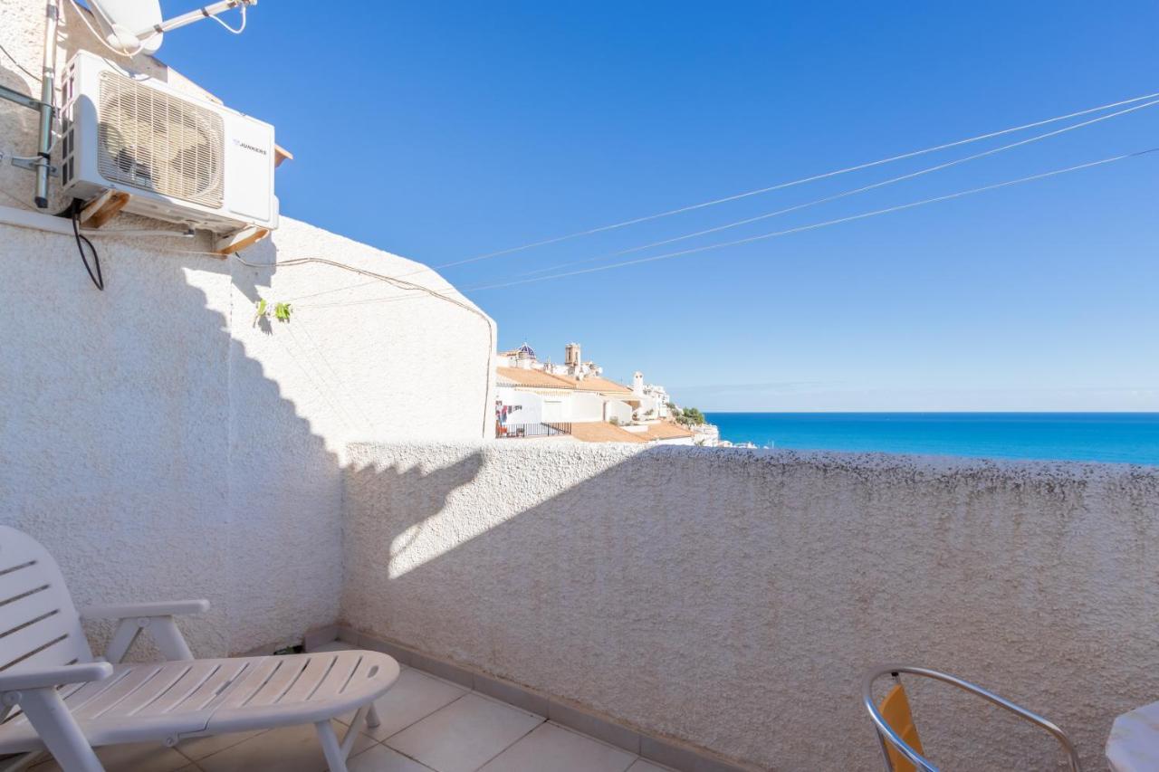 Altea Villa Buraux , Apartamento Con Vistas Al Mar & Parking En El Corazon Del Casco Viejo De Altea Luaran gambar