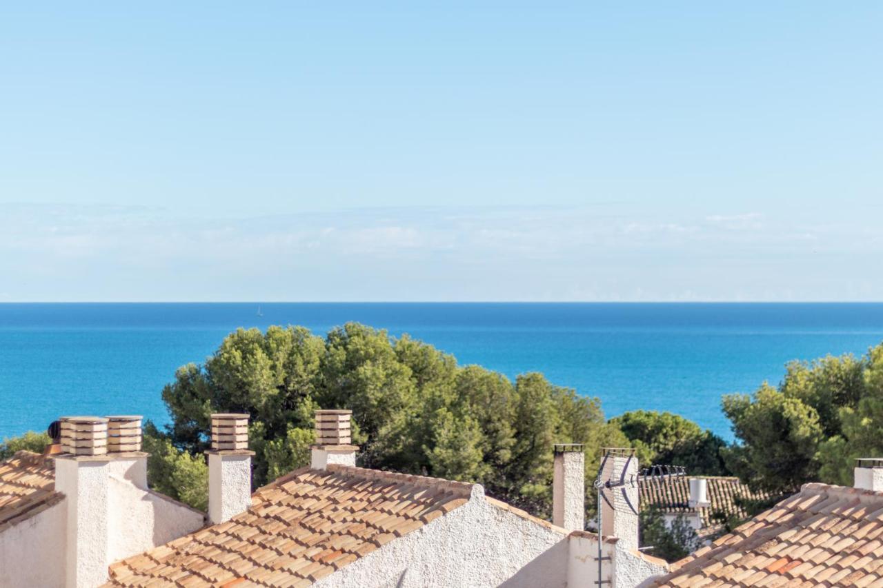Altea Villa Buraux , Apartamento Con Vistas Al Mar & Parking En El Corazon Del Casco Viejo De Altea Luaran gambar